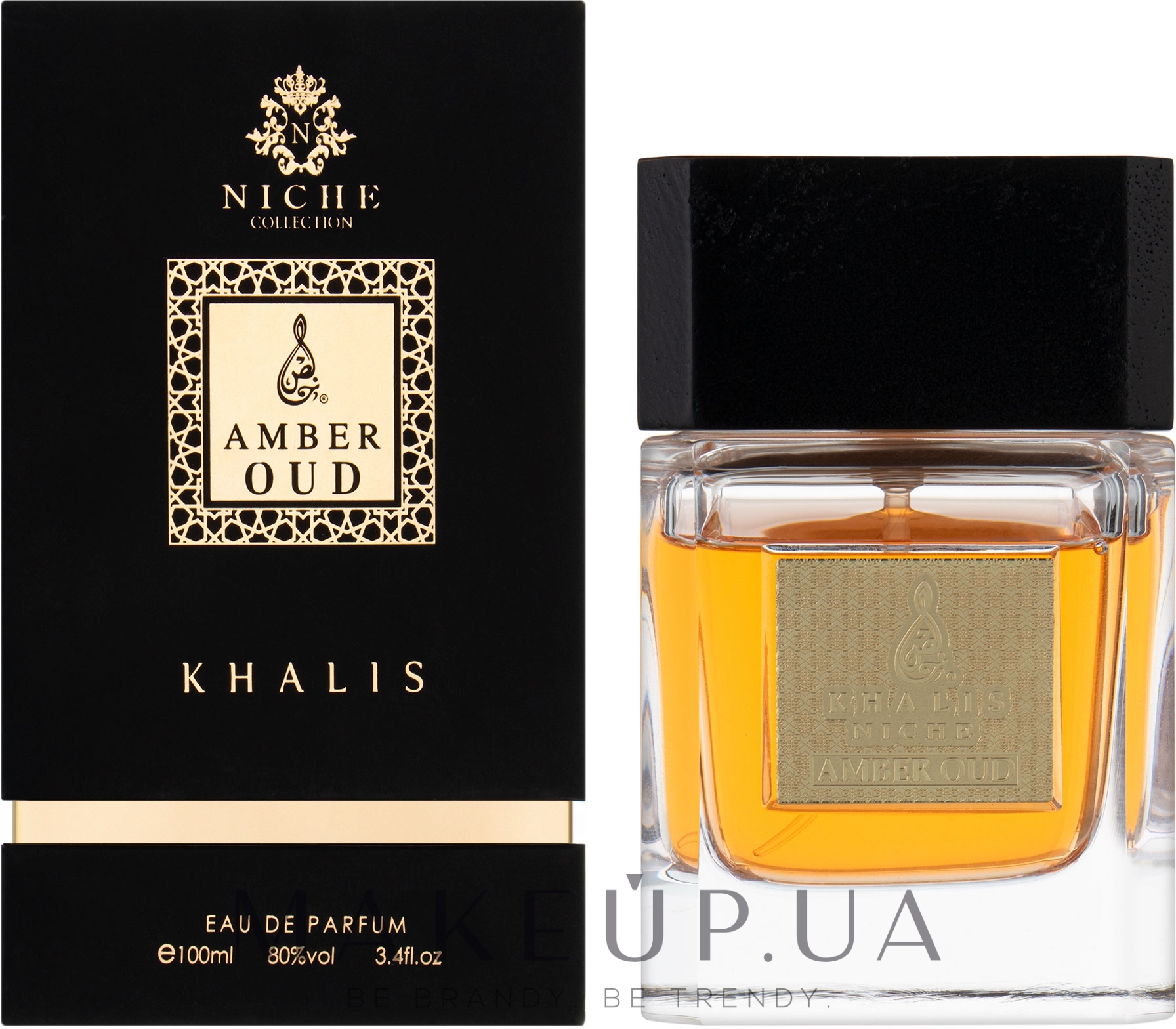 Khalis Perfumes Amber Oud - Парфумована вода — фото 100ml