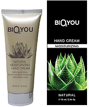 Зволожувальний крем для рук з алое вера - Bio2You Moisturizing Hand Cream — фото N1