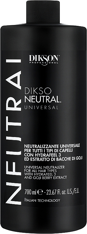 Нейтралізатор для волосся - Dikson Dikso Neutral Universal Neutralizer — фото N1