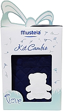 Духи, Парфюмерия, косметика Набор - Mustela Kit Cambio (b/cr/50ml + wipes/25pcs + f/water/300ml + case)