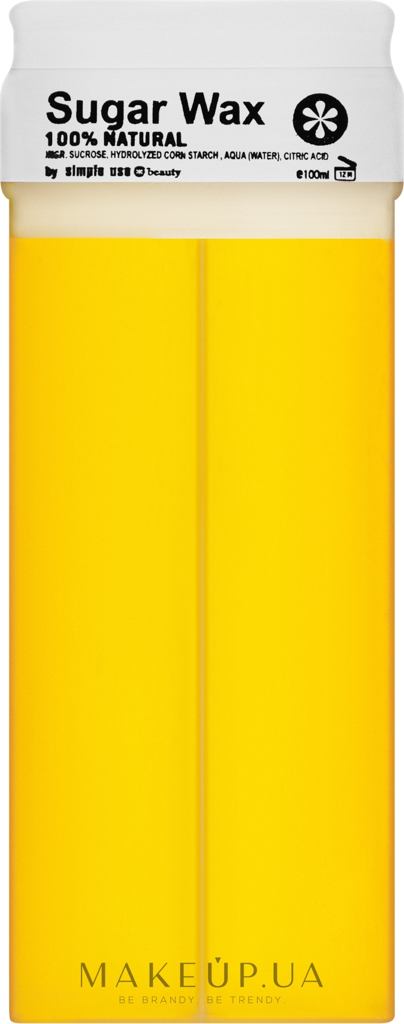 Цукрова паста в картриджі "Лимон" - Simple Use Beauty Sugar Wax — фото 100ml