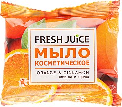 Духи, Парфюмерия, косметика Мыло косметическое "Апельсин и корица" - Fresh Juice Orange & Cinnamon