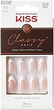 Набор накладных ногтей, размер M - Kiss Classy Nails Dashing — фото N1