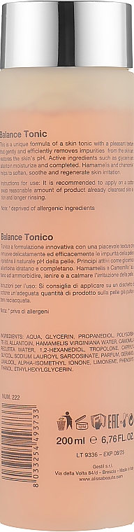 Тонік для помʼякшення та заспокоєння шкіри - Alissa Beaute Essential Balance Tonic — фото N3