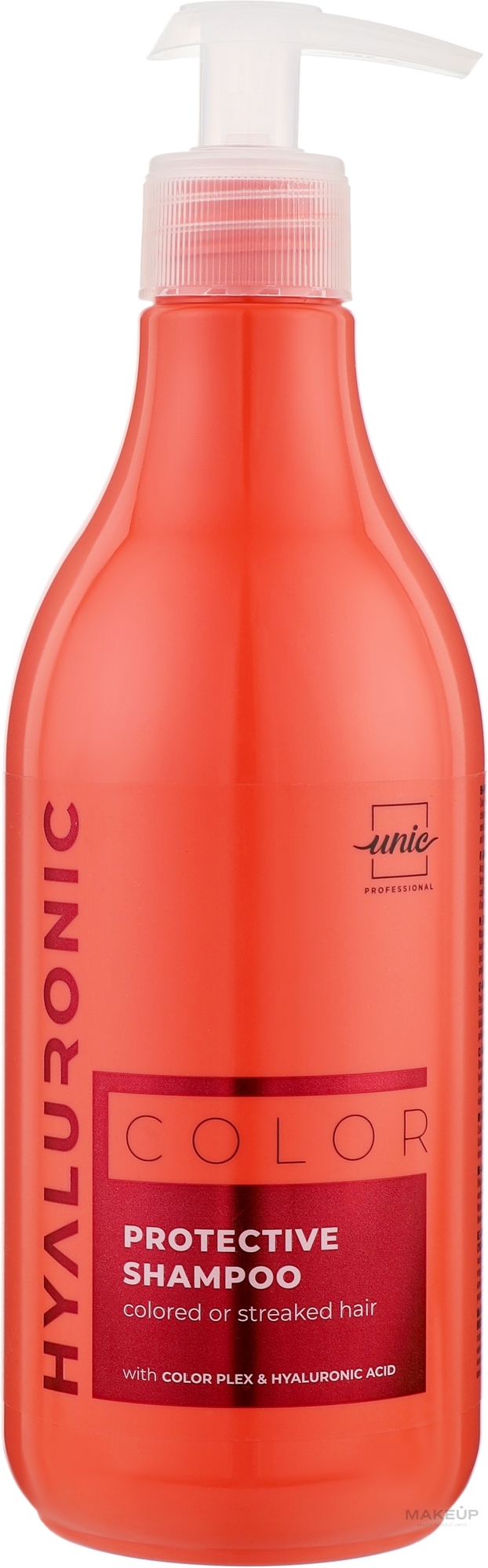 Шампунь для захисту фарбованого та мелірованого волосся - Unic Hyaluronic Color Protective Shampoo — фото 500ml