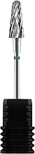 Духи, Парфюмерия, косметика Фреза "Конус ", зеленая, диаметр 6 мм/рабочая часть 14 мм - Staleks Pro