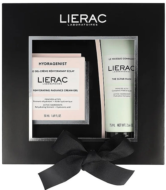 Набор - Lierac Hydragenist (f/gel/cr/50ml + scrub/mask/75ml) — фото N1