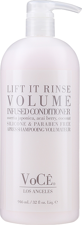 Живильний кондиціонер - VoCê Haircare Lift It Rinse Volume Infused Conditioner — фото N2