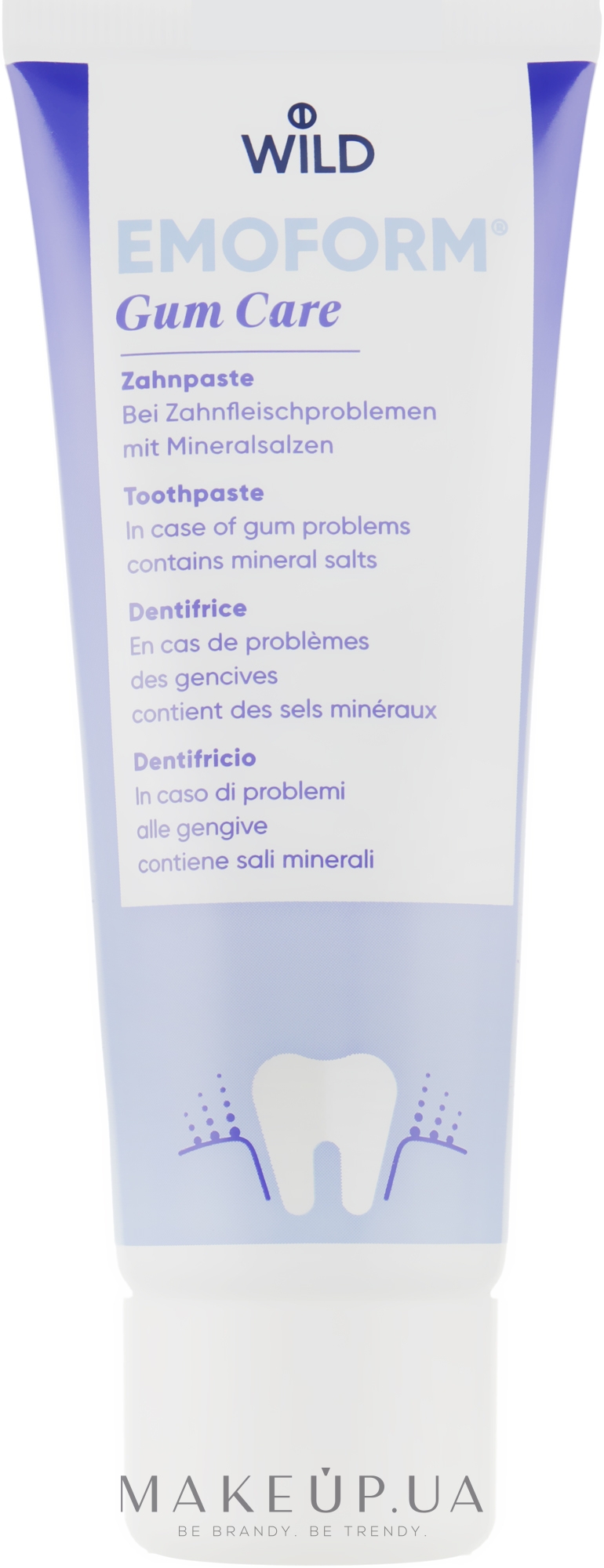 Зубна паста "Догляд за яснами" - Dr. Wild Emoform Gum Care — фото 75ml