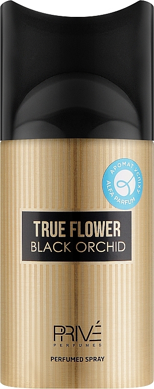 Prive Parfums True Flower Black Orchid - Парфумований дезодорант — фото N1