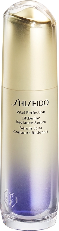 Моделювальна сироватка для обличчя й шиї - Shiseido Unisex Vital Perfection LiftDefine Radiance Serum — фото N1
