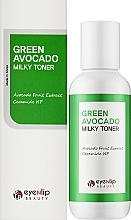Тонік з авокадо - Eyenlip Green Avocado Milky Toner — фото N2