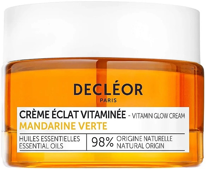 Вітамінний крем для сяйва шкіри - Decleor Green Mandarin Vitamin Glow Cream — фото N1