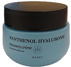 Крем восстанавливающий для лица с гиалуроновой кислотой - Naexy Panthenol Hyaluronic Recovery Cream — фото N1