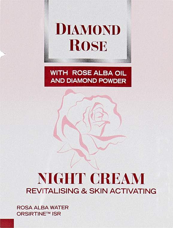 Восстанавливающий ночной крем - BioFresh Diamond Rose Night Cream (пробник) — фото N1