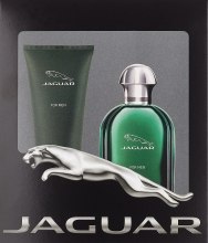 Парфумерія, косметика Jaguar Green - Набір (edt/100ml + sh/gel/200ml)