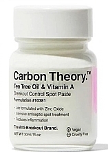 Масло чайного дерева и витамин А для лица - Carbon Theory Tea Tree Oil & Vitamin — фото N1