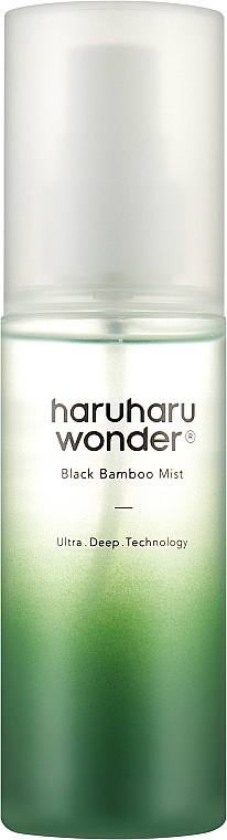 Спрей для обличчя, з екстрактом чорного бамбука - Haruharu Wonder Black Bamboo Mist — фото N1
