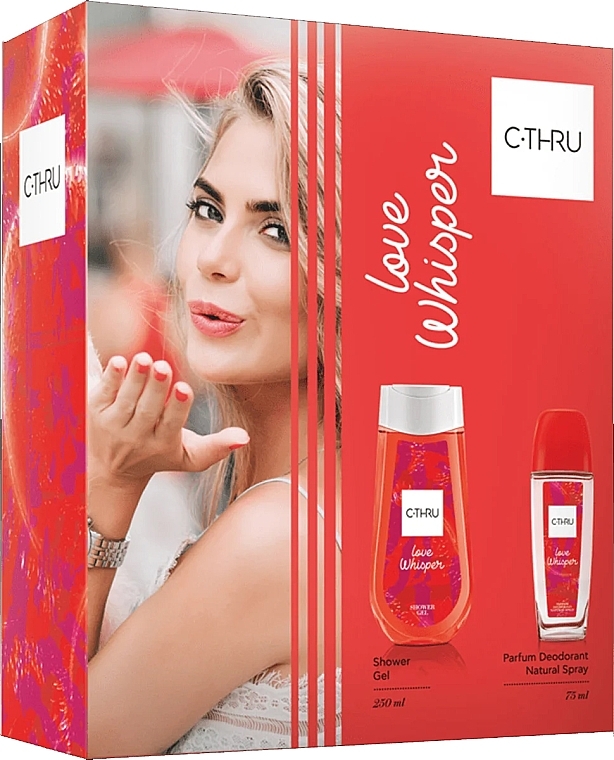 C-Thru Love Whisper - Набор (deo/75ml + sh/gel/250ml) — фото N1