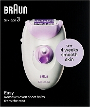 Епілятор - Braun Silk-Epil 3 SE 3-000 — фото N2