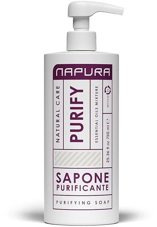 Мыло - Napura Purify Hand and Body Purifying Soap — фото N2