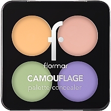 Палетка консилеров для лица - Flormar Camouflage Palette — фото N1