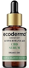 Парфумерія, косметика Сироватка для обличчя - Ecoderma Active Botanicals CBD Serum