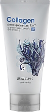 Духи, Парфюмерия, косметика Пенка для умывания с коллагеном - 3W Clinic Collagen Clean Up Cleansing Foam