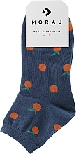 Парфумерія, косметика Шкарпетки жіночі, 1 пара, фрукти, сині - Moraj