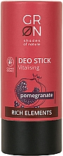 Дезодорант-стік "Гранат" - GRN Rich Elements Pomegranate Deo Stick — фото N1