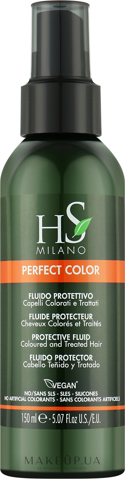 Захисний флюїд для фарбованого волосся - HS Milano Protettivo Fluid Perfect Color — фото 150ml