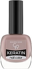 Парфумерія, косметика Лак для нігтів - Golden Rose Keratin Nail Color Lacquer