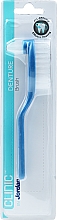 Щетка для зубных протезов, темно-синяя - Jordan Clinic Denture Brush — фото N1