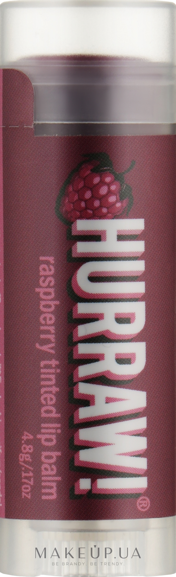 Бальзам для губ "Малина" - Hurraw! Raspberry Tinted Lip Balm — фото 4.8g