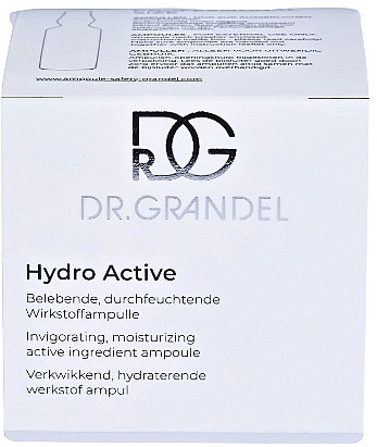 Разглаживающие и увлажняющие ампулы для лица - Dr. Grandel Hydro Active Ampulle — фото N2