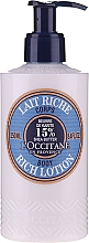 Живильне молочко для тіла "Каріте" - L'occitane 15% Shea Butter Rich Lotion — фото N1