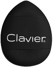 Мини-набор плоских спонжей для макияжа, черные, 6 шт. - Clavier Tender Blender Mua Kit — фото N3
