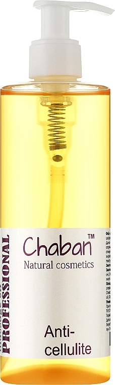Олія для масажу "Антицелюлітна" - Chaban Natural Cosmetics Massage Oil — фото N1