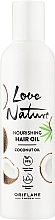 Парфумерія, косметика Живильна олія для волосся з кокосовим маслом - Oriflame Love Nature Nourishing Hair Oil Coconut Oil