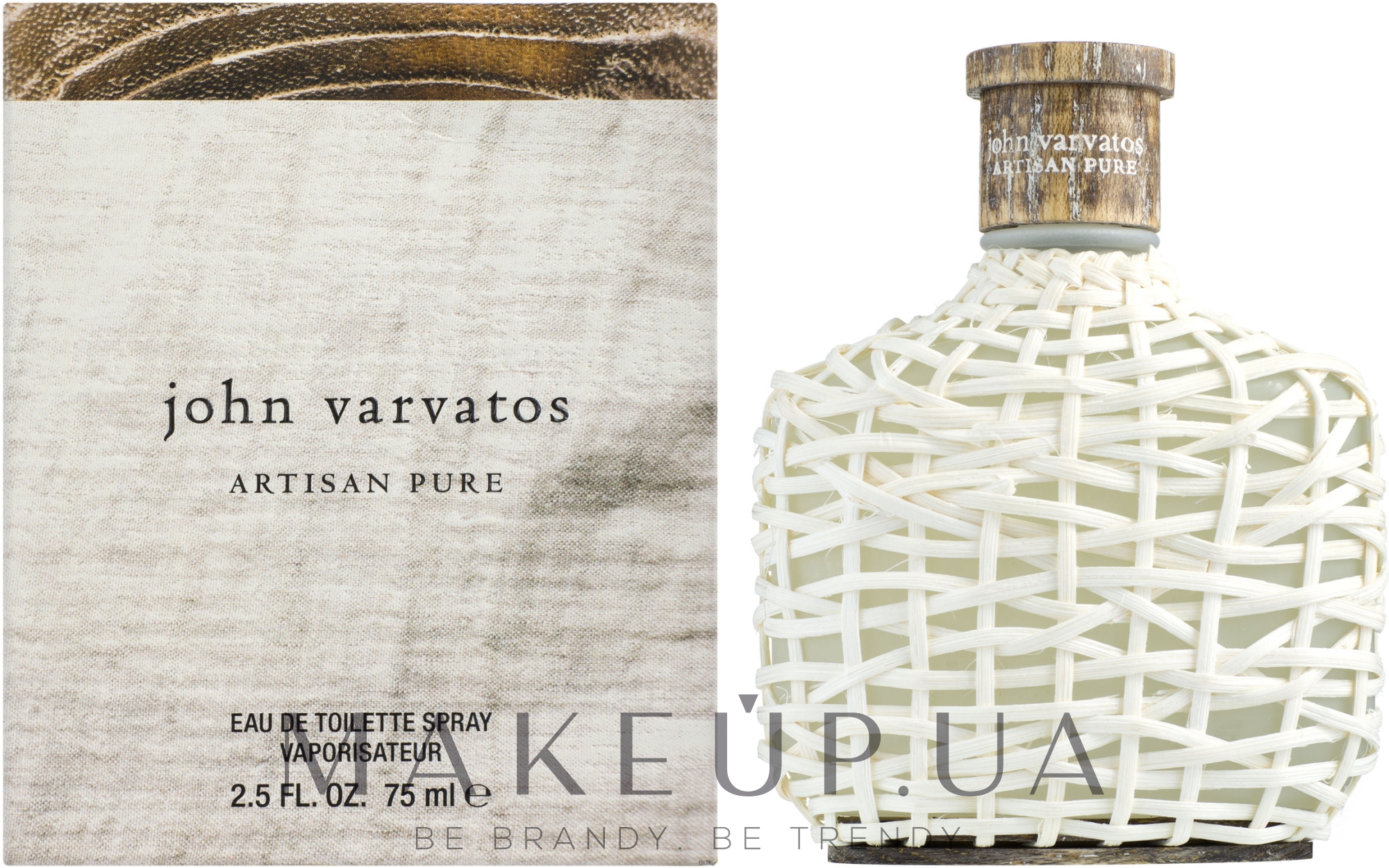 John Varvatos Artisan Pure - Туалетна вода — фото 75ml