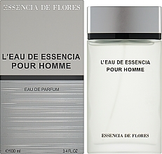 Essencia De Flores L'Eau de Essencia Pour Homme - Парфумована вода — фото N2