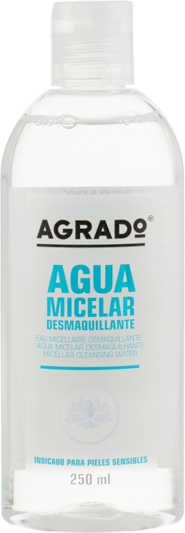 Мицеллярная вода для снятие макияжа - Agrado Aqua Micelar Water — фото N1