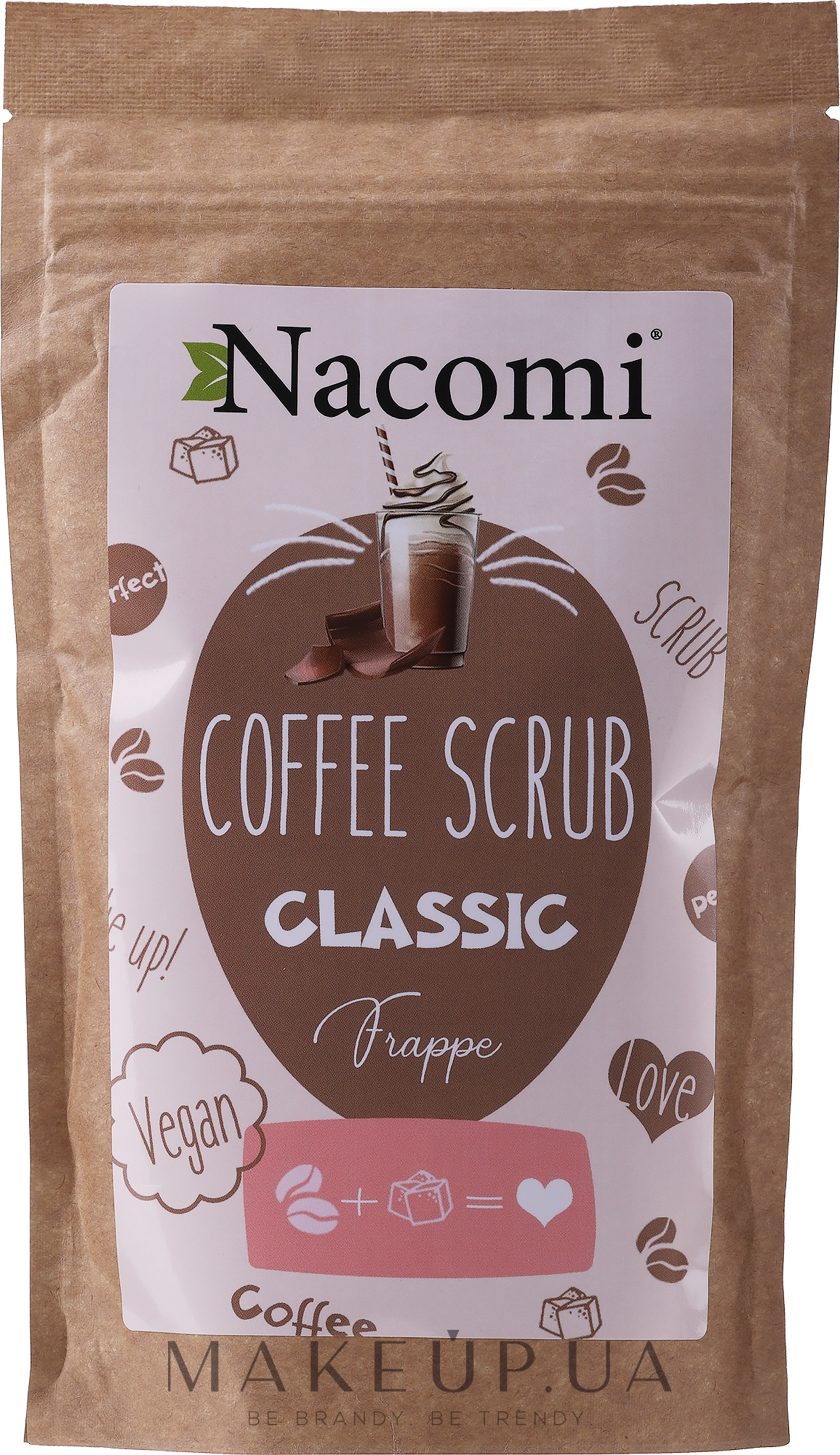 Кофейный скраб для тела - Nacomi Coffee Scrub — фото 200g