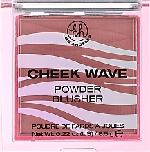 Румяна для лица - BH Cosmetics Los Angeles Cheek Wave Powder Blush — фото N2