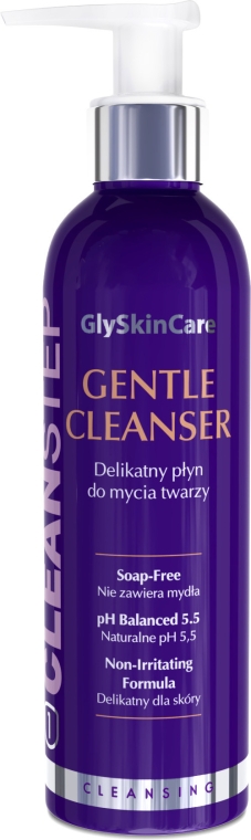 Ніжний гель для вмивання - GlySkinCare Gentle Cleanser Face Wash