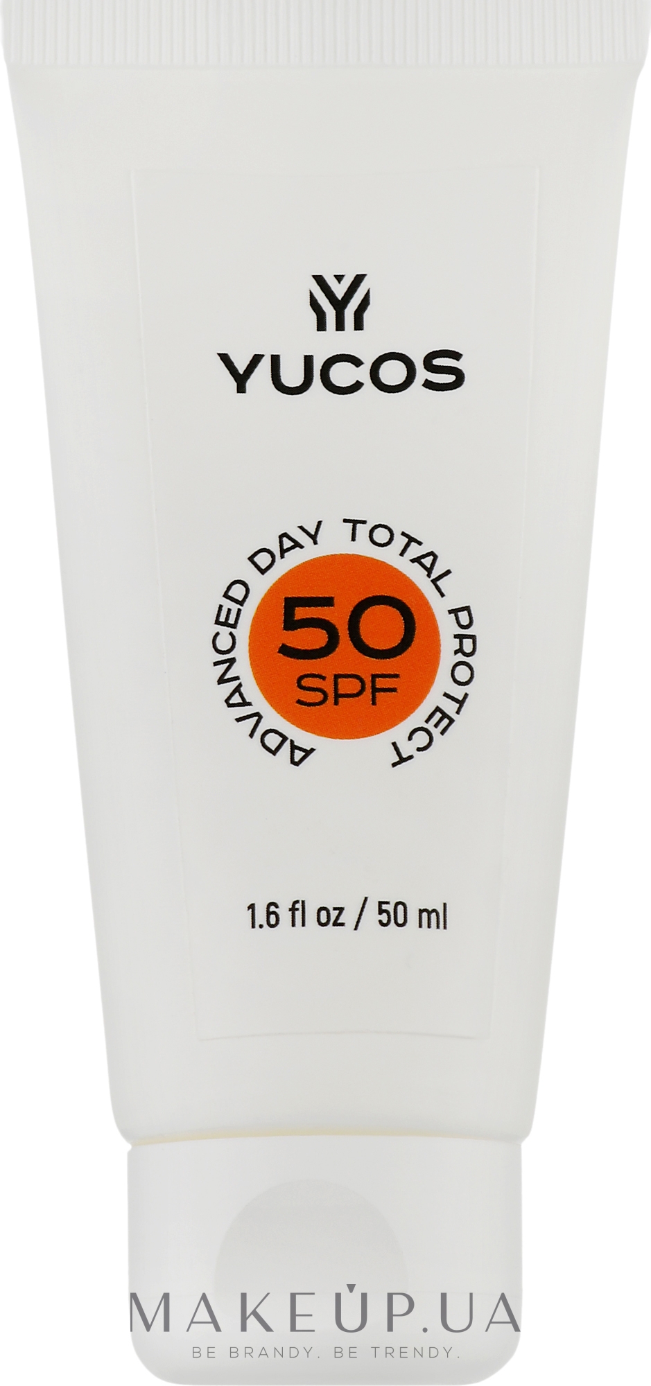 Легкий флюїд для обличчя з SPF50 - Yucos Advanced Day Total Protect SPF50 — фото 50ml