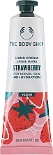 Крем для рук "Полуниця" - The Body Shop Strawberry Hand Cream — фото N1