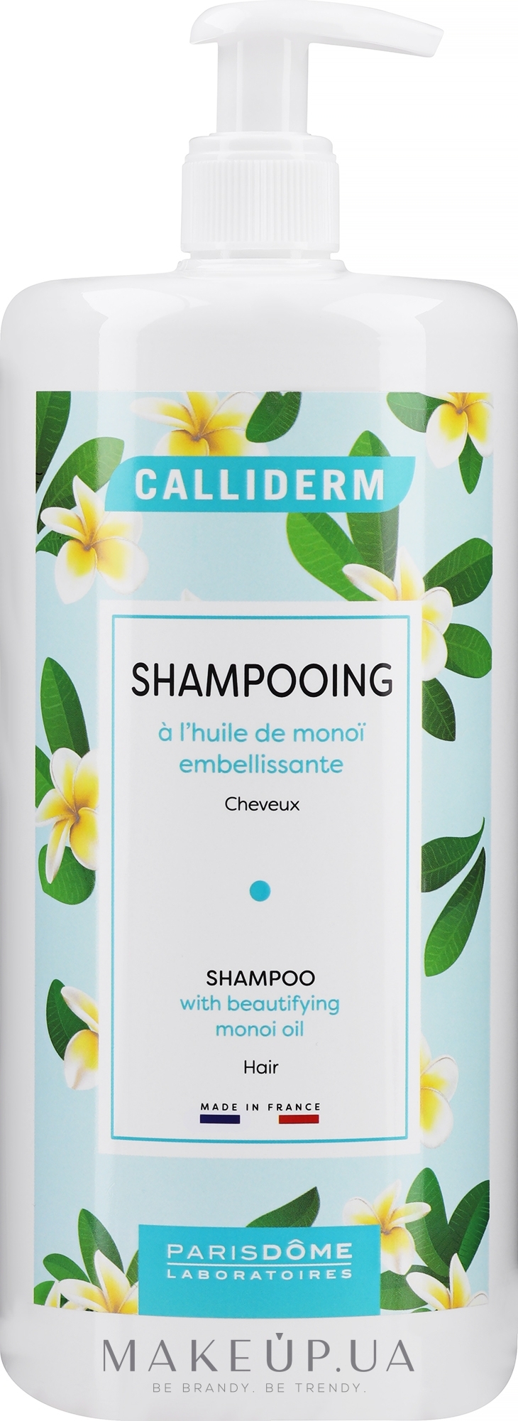 Шампунь для волосся з олією моної - Calliderm Monoi Shampoo — фото 1000ml