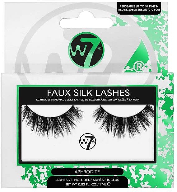 Накладные ресницы - W7 Faux Silk Lashes — фото N1