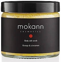 Парфумерія, косметика Сольовий скраб для тіла "Апельсин і кориця" - Mokann Cosmetics Body Salt Scrub Orange & Cinnamon